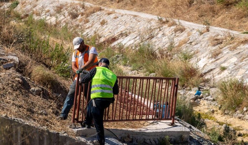İzmir Seferihisar'da şubat ayındaki selin yaraları sarılıyor