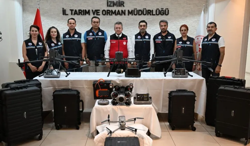 İzmir'de kaçak avcılığa karşı drone destekli denetim dönemi!