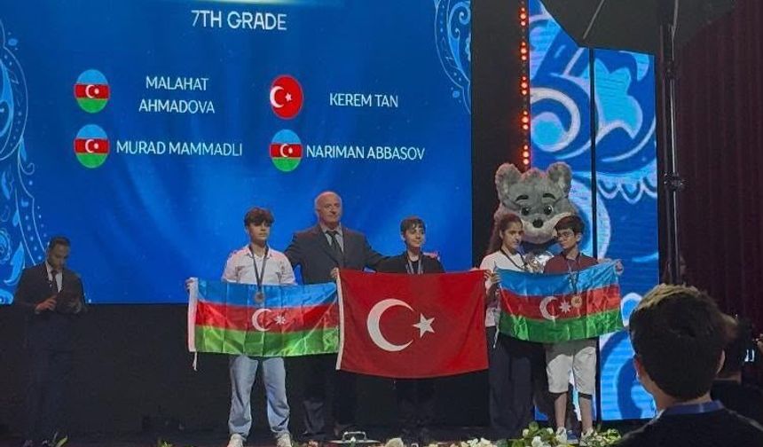 İzmir Konak BİLSEM Dünya Matematik Olimpiyatları’na damga vurdu!