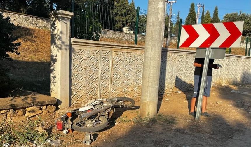 Manisa'da feci motosiklet kazası! 21 yaşındaki genç hayatını kaybetti