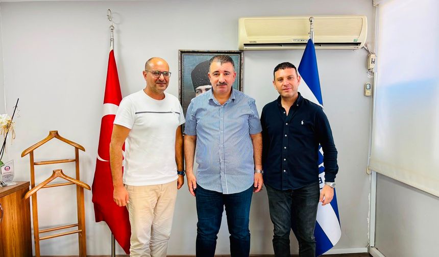 AK Parti Konak İlçe Başkanı Başdaş'tan İzmirspor'a ziyaret!