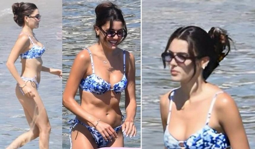 Hande Erçel'den Bodrum kaçamağı