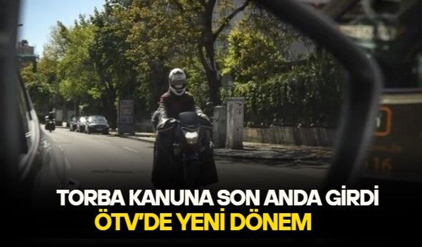 Otomobil ve motosiklette dikkat çeken düzenleme: Hayatımıza ilk kez ''Asgari maktu ÖTV'' kavramı girdi!