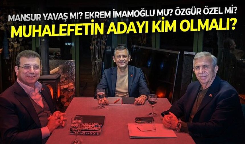 Asal Araştırma sordu: Mansur Yavaş, Ekrem İmamoğlu, Özgür Özel rekabetinde zirvenin sahibi belli oldu