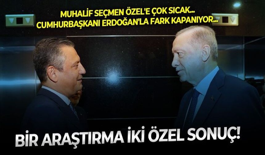 VESAM Araştırdı: Özgür Özel'e muhalif seçmenden dikkat çeken destek, Cumhurbaşkanlığı yarışında fark kapanıyor!