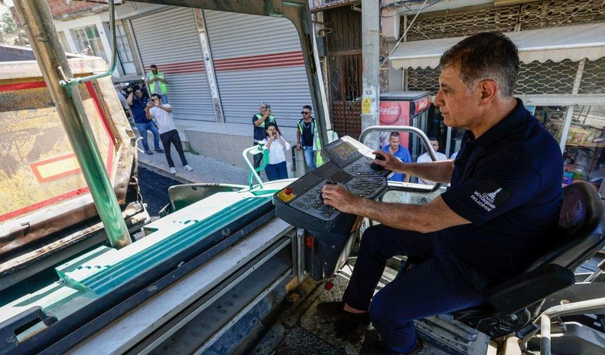 İzmir’de 6 ayda asfalt rekoru: Rakamlar dikkat çekti!