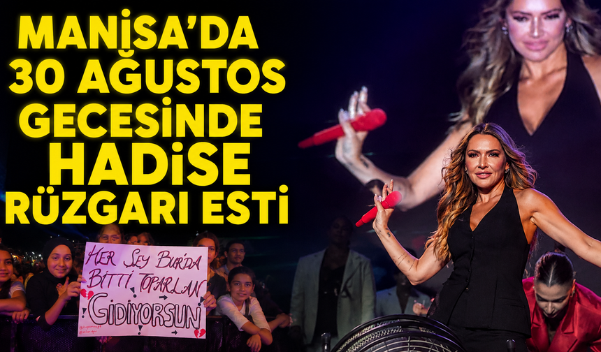 Manisa’da Hadise rüzgarı esti