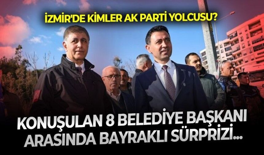 Cemil Tugay AK Parti’ye geçerse kimler peşinden gidecek? İzmir’de konuşulan 8 başkan içinde Bayraklı sürprizi