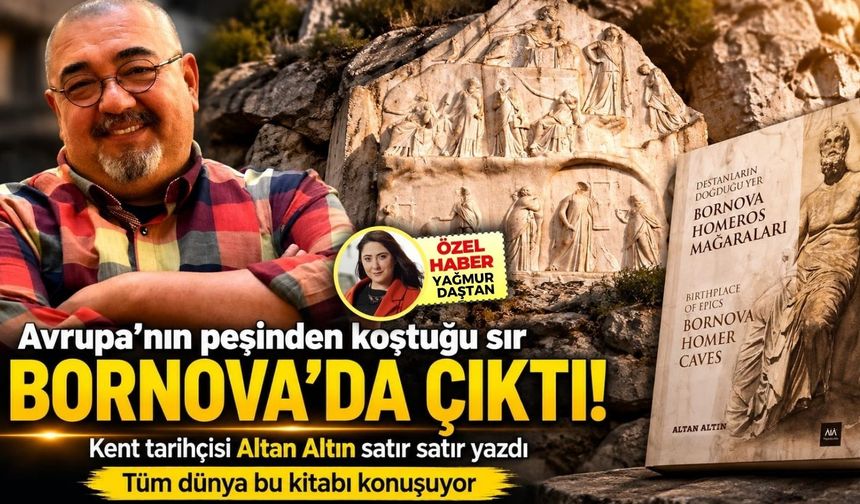 Avrupa’nın peşinden koştuğu sır Bornova’da çıktı! Kent tarihçisi Altan Altın satır satır yazdı