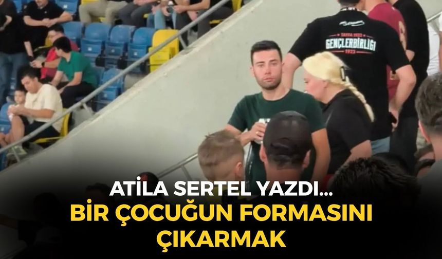 BİR ÇOCUĞUN  FORMASINI ÇIKARMAK