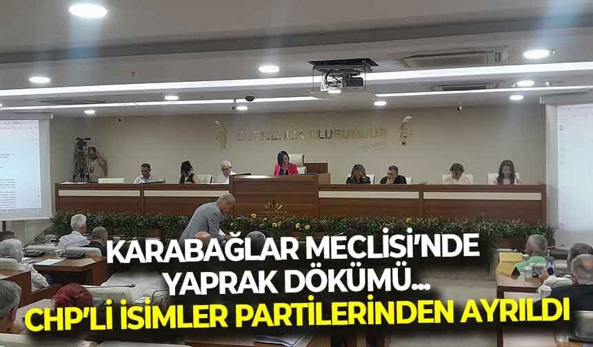 Karabağlar Meclisi’nde yaprak dökümü: CHP’li isimler partilerinden ayrıldı...