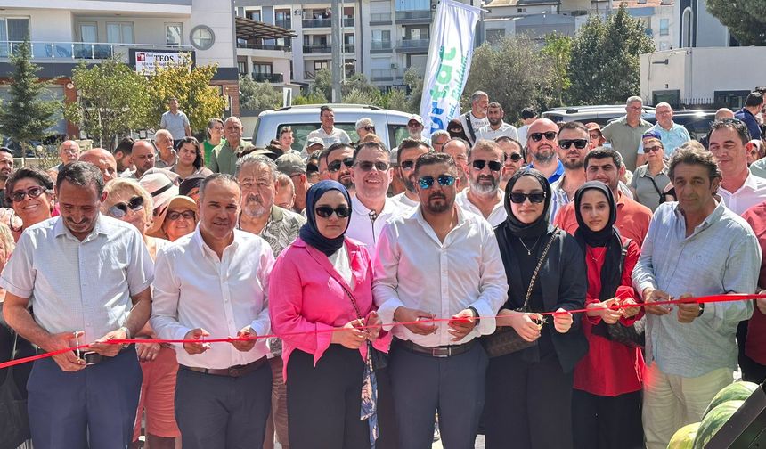 Gürtat açılışında ortalık şenlendi! Hediyeler dağıtıldı, sepetler doldu
