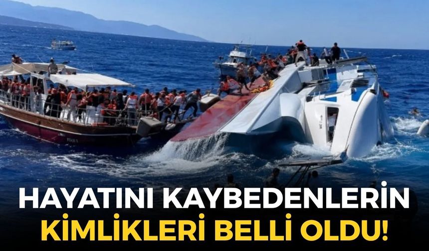 SON DAKİKA Girne'deki gemi faciasında hayatını kaybedenlerin kimlikleri belli oldu!