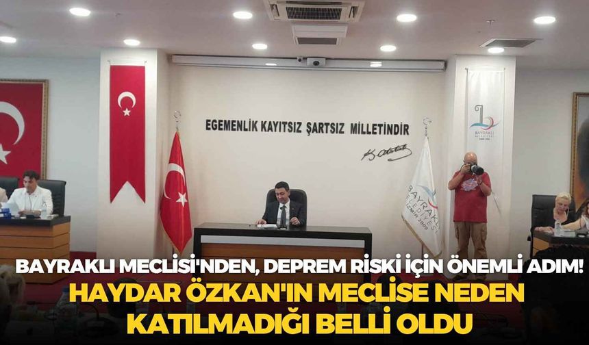 Bayraklı’da deprem riski için önemli adım... AK Partili Demir’den, Başkan Önal’a çağrı: “Harçlar yüzde 50 düşürülsün”