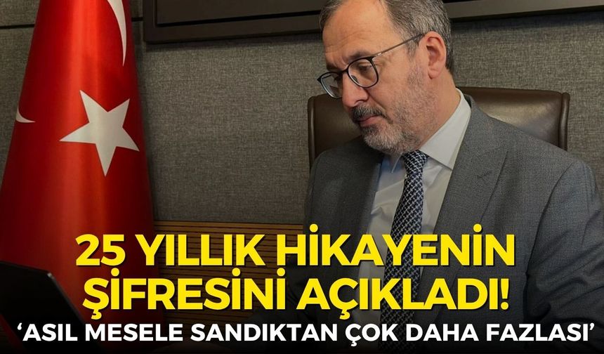 AK Partili Kasapoğlu 25 yıllık hikayenin şifresini açıkladı: “Asıl mesele sandıktan çok daha fazlası”