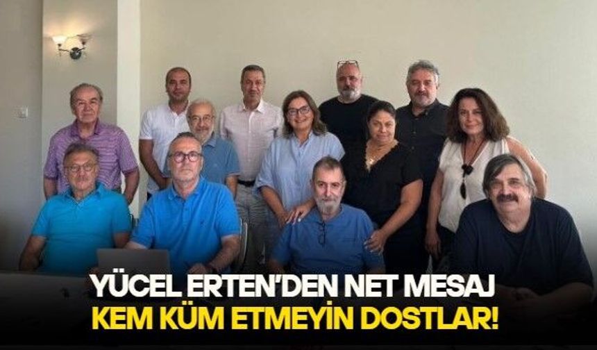 Yücel Erten’den İzmir Şehir Tiyatrosu Danışma Kurulu’na çağrı: “Yine duymazdan mı geleceksiniz?”