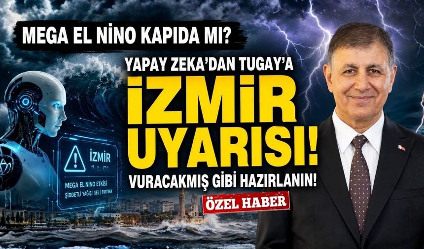 Mega El Nino kapıda mı? Yapay zekadan Tugay’a ‘İzmir’ uyarısı: Vuracakmış gibi hazırlanın!