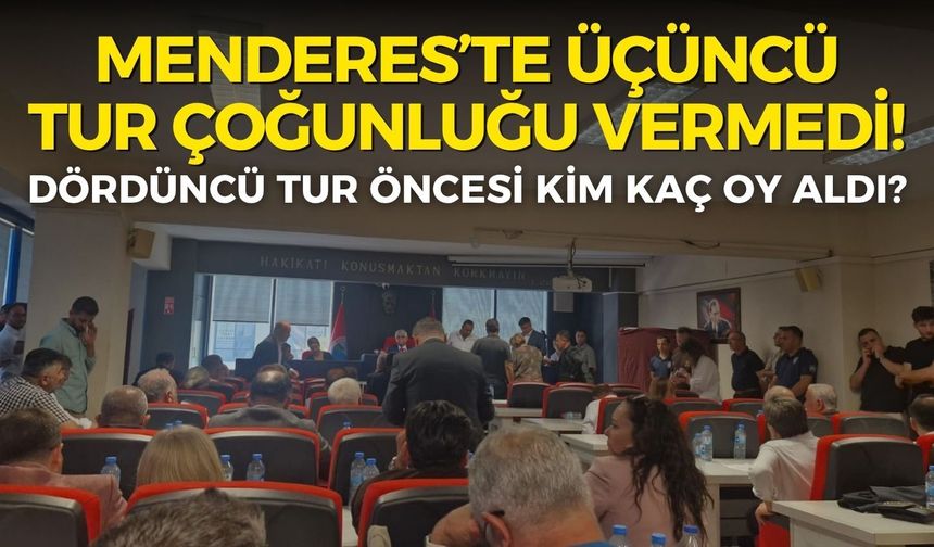 Menderes'te nefesler tutuldu... Üçüncü tur da sonuç vermedi!
