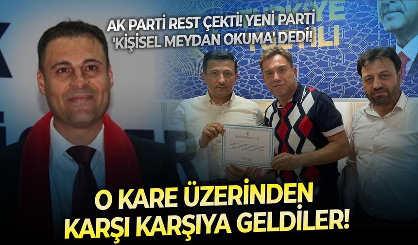 O kare üzerinden karşı karşıya geldiler!  AK Parti rest çekti! YENİ Parti 'kişisel meydan okuma' dedi!