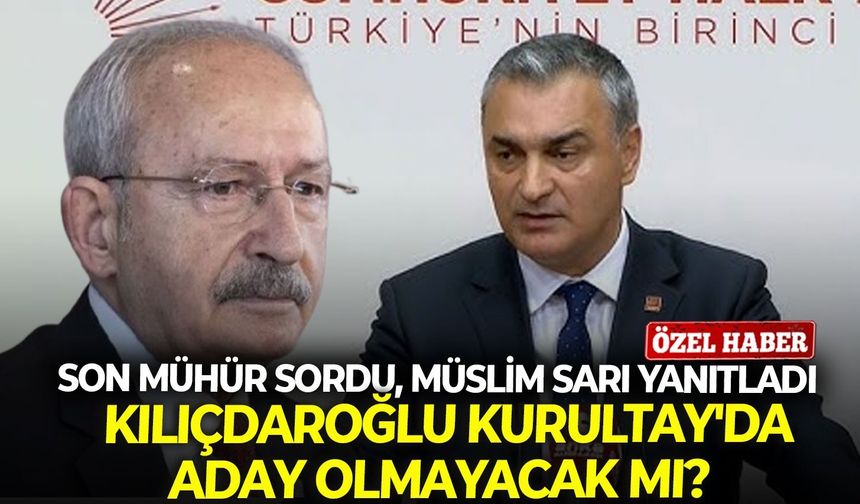 Son Mühür sordu Müslim Sarı yanıtladı: "Odak noktamız partiyi bu cendereden çıkarmak"
