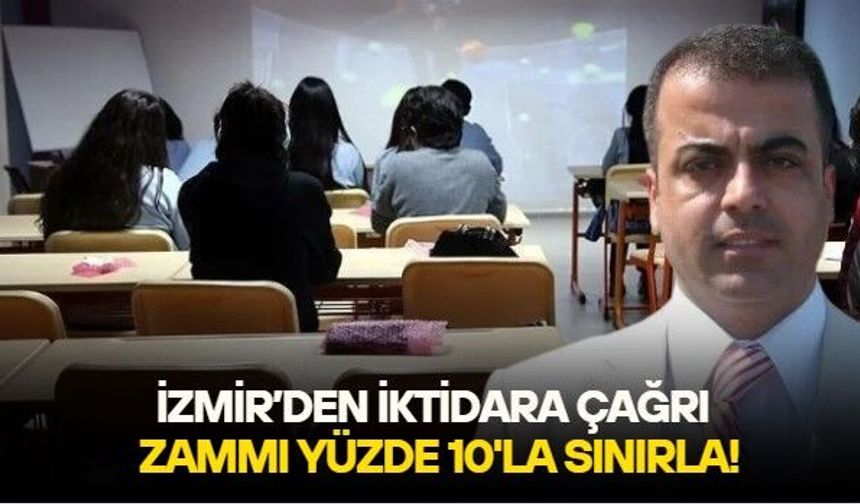 CHP İzmir İl Başkan Yardımcısı Erkut Tamay'dan iktidara çağrı: Özel okulların ücret artışlarını yüzde 10'la sınırlandırın