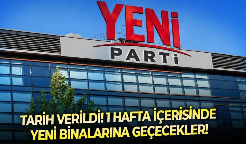 Tarih verildi! 1 hafta içerisinde yeni binalarına geçecekler!