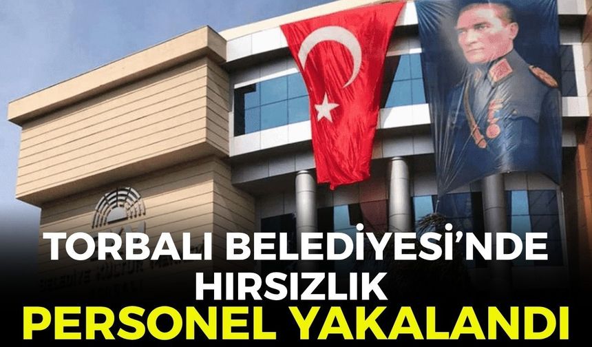 Torbalı Belediyesi'nde hırsızlık alarmı: Hurda çalan personel kıskıvrak yakalandı!
