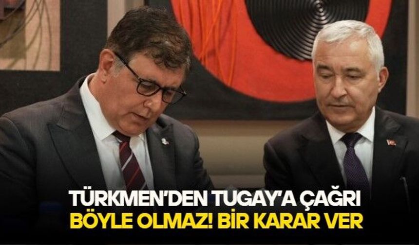 Tercihini Yeni Parti'den yana yapan Kemalpaşa Belediye Başkanı Mehmet Türkmen'den Cemil Tugay'a çağrı: Böyle olmaz, artık bir karar ver!