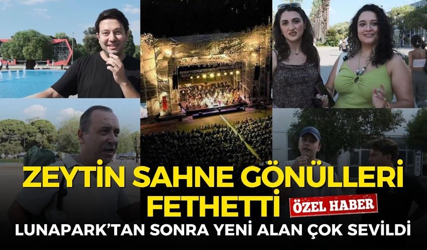 Zeytin Sahne gönülleri fethetti: Lunapark'tan sonra yeni alan çok sevildi!