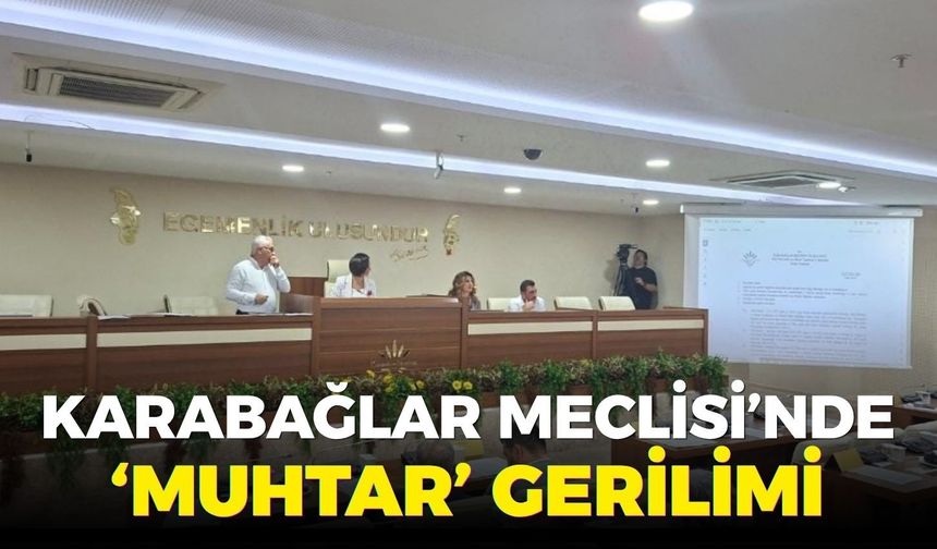 Karabağlar'da muhtar gerilimi... Eroğlu'ndan çarpıcı iddia: "Mahalle muhtarı Cumhurbaşkanı'nı kötülüyor!"