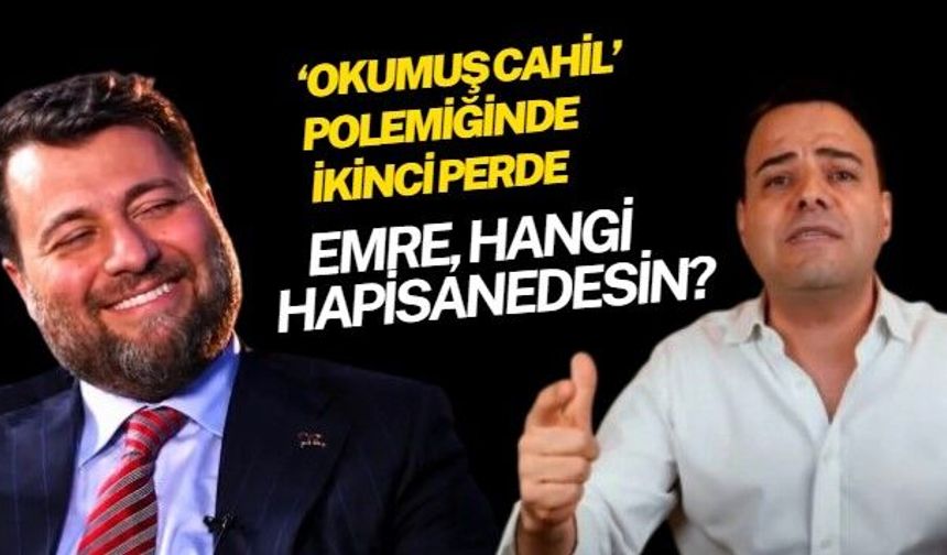 Prof. Dr. Özgür Demirtaş kendisini ''Okumuş cahil'' sözleriyle eleştiren Tera'nın patronu Emre Tezmen'e seslendi: Emre, şimdi hangi hapishanedesin?