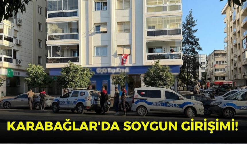 Karabağlar'da soygun girişimi