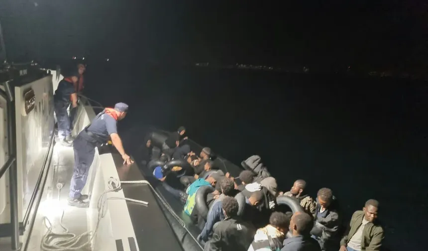 Ege'de dev göçmen operasyonu! 89 kişi yakalandı!