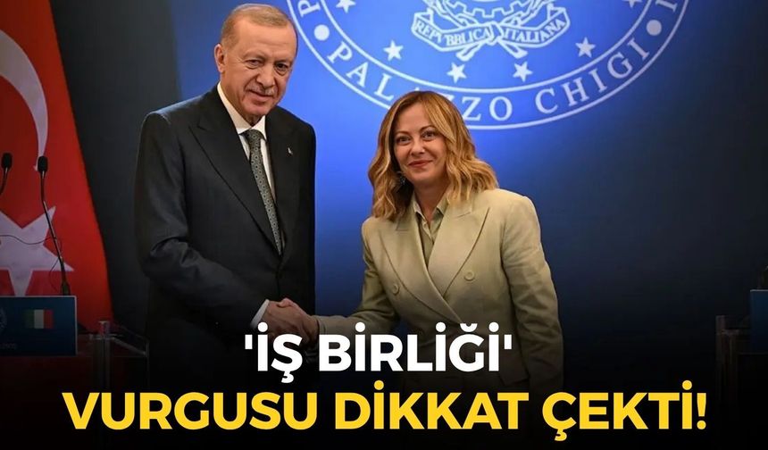 SON DAKİKA Cumhurbaşkanı Erdoğan'ın tebriğine Meloni'den yanıt: 'İş birliği' vurgusu dikkat çekti!