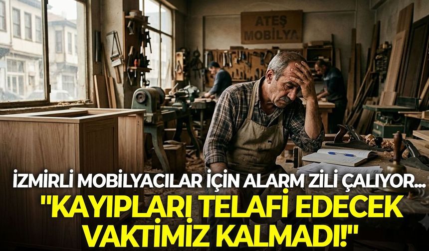 İzmirli mobilyacılar için alarm zili çalıyor... "Kayıpları telafi edecek vaktimiz kalmadı!"