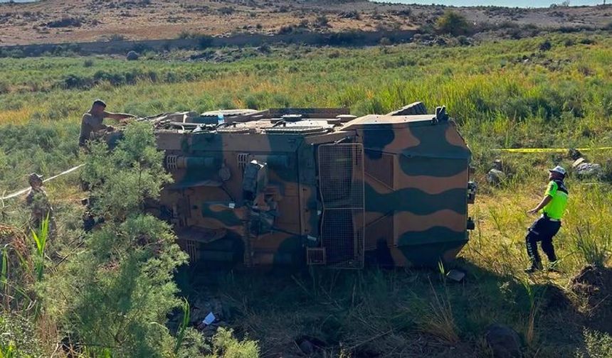 Iğdır’da askeri araç devrildi: 1 şehit