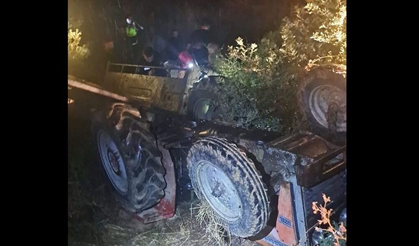 İzmir’de traktör kazası : 59 yaşındaki sürücü hayatını kaybetti
