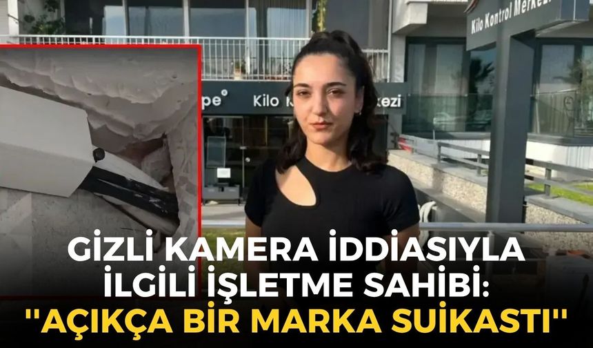 Karşıyaka’daki spor salonunda gizli kamera iddiası... İşletme sahibi Arsalı: ''Açıkça bir marka suikastı''