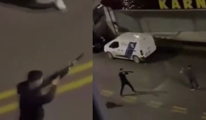 Ankara’da pompalı tüfekli kavga! “Beni vur” diyerek önüne geçti