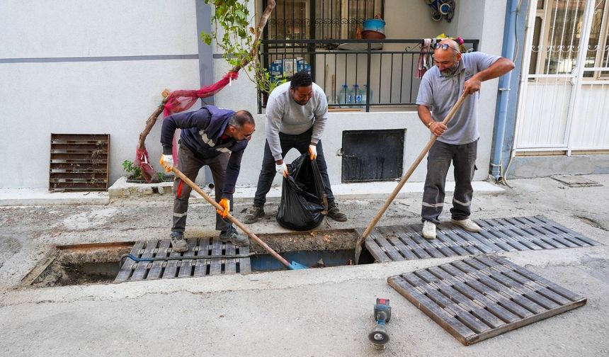 Aşırı yağışlar gelmeden önce Gaziemir harekete geçti!