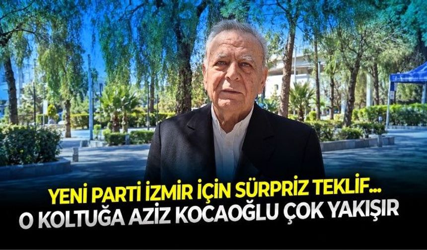 Yeni Parti İzmir İl kongresi öncesi potansiyel adaylar arasında adı geçen Ali Rıza Kaya noktayı koydu: O koltuğa Aziz Kocaoğlu çok yakışır