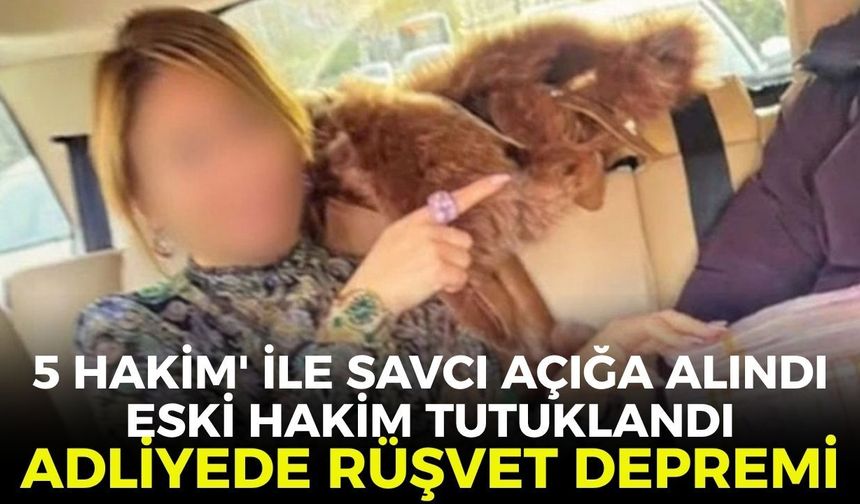 5 hakim' ile savcı açığa alındı eski hakim tutuklandı: Adliyede rüşvet depremi!