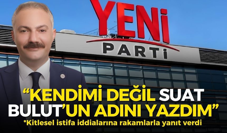YENİ Parti Buca’da Duyan’dan Suat Bulut çıkışı: Kendimi değil, onun ismini yazdım