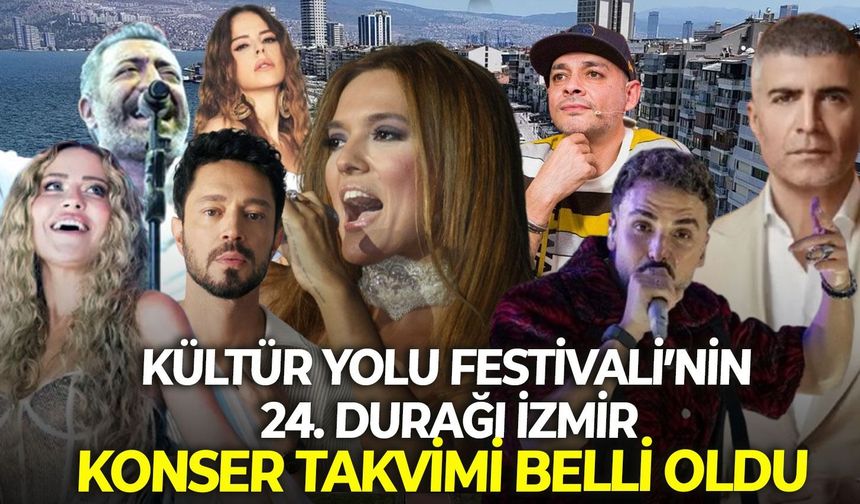 İzmir'de Kültür Yolu Festivali başlıyor! Konser, etkinlik takvimi, sergiler ve atölyeler...