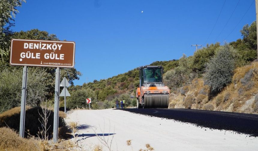 İzmir'de tatilcileri sevindirecek yol projesinde son viraj