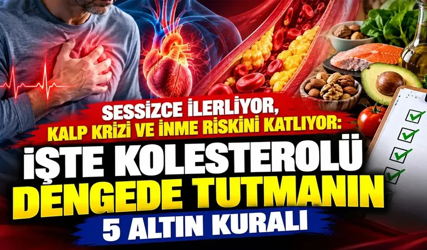 Kalp Krizini Önleyen Hayat Kurtarıcı 5 Altın Kural!