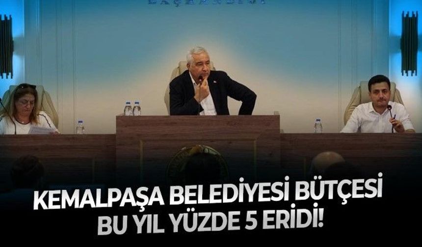 Kemalpaşa Belediyesi 2027 bütçesi bu yıl yüzde 5 eridi! AK Parti kanadından ''Bu bir cezalandırma bütçesi'' eleştirisi geldi
