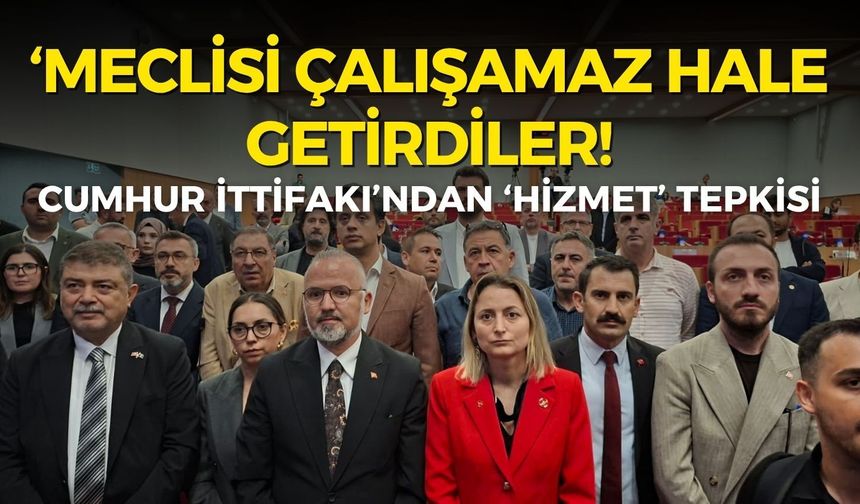 İzmir Büyükşehir Meclisi'nin Cumhur İttifakı'ndan YENİ Parti eleştirisi: " Yeter sayıya başvurdular, meclisi çalıştırmadılar"