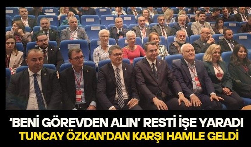 Yeni Parti'de 'beni görevden alın' resti işe yaradı! Tuncay Özkan veto edilen isim yerine onu tercih etti