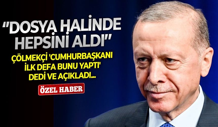 Tugay'ın AK Parti'ye katıldığı gün neler yaşandı? Çölmekçi 'Cumhurbaşkanı ilk defa bunu yaptı' dedi ve açıkladı: ‘’Dosya halinde hepsini aldı’’